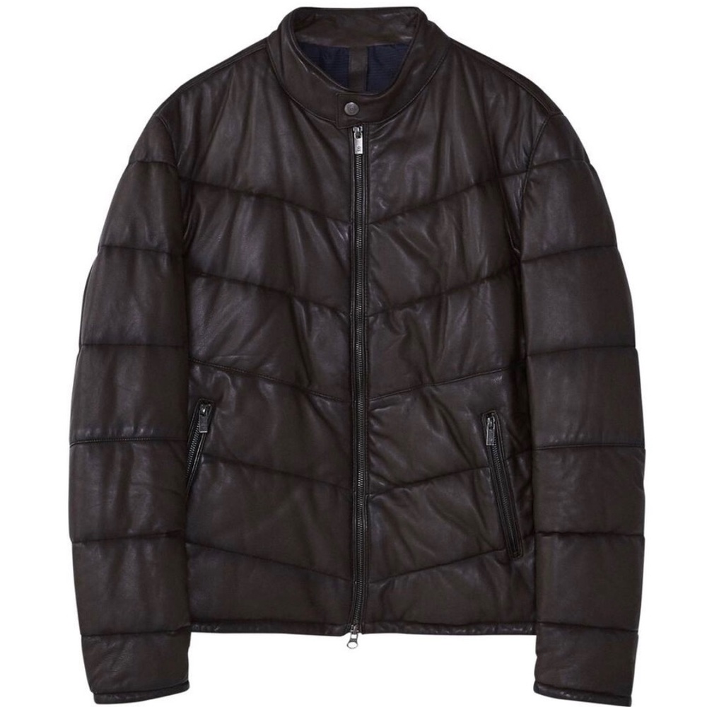 Quilted Nappa Leather Jacket